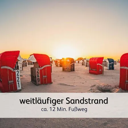 Daire Strandnahe Familien-oase Mit Kinderbuggy