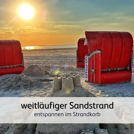 Daire Strandnahe Familien-oase Mit Kinderbuggy Bensersiel