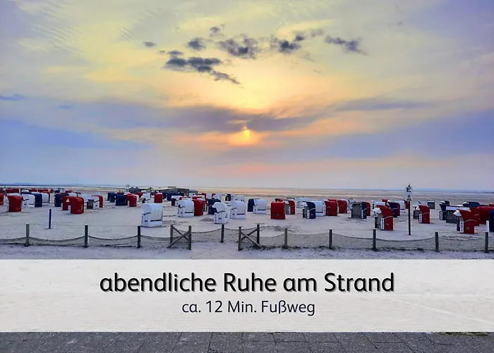 Strandnahe Familien-oase Mit Kinderbuggy * Bensersiel