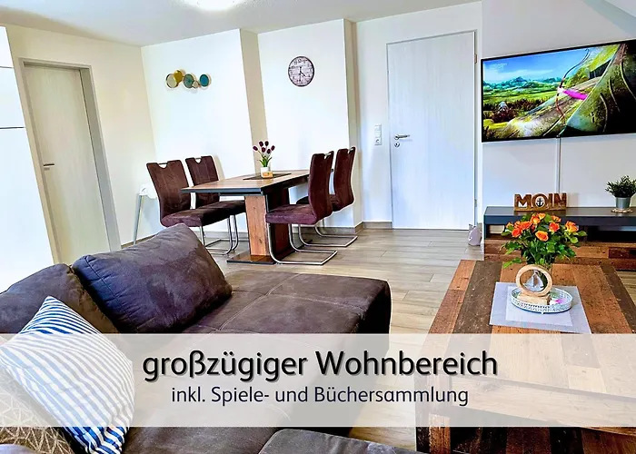 Strandnahe Familien-oase Mit Kinderbuggy * Bensersiel